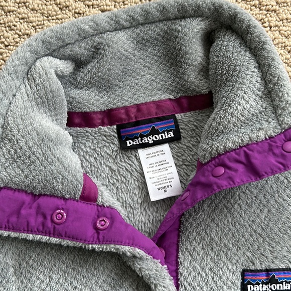 Patagonia Re-Tool Snap-T Pullover Light Grey - Picture 2 of 8